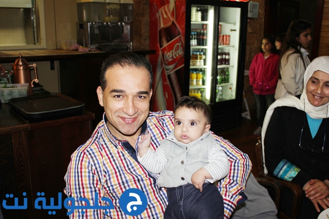 عائلة اشرف فؤاد عوده تحتفل بالمولود الاول  فؤاد